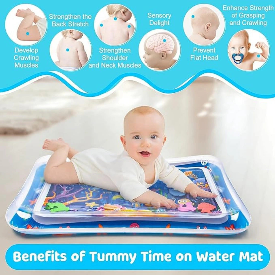 Inflatable Water Play Mat for Tummy Time