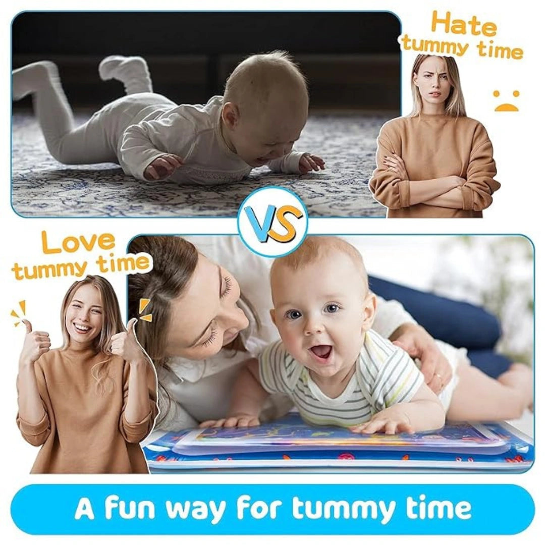 Inflatable Water Play Mat for Tummy Time