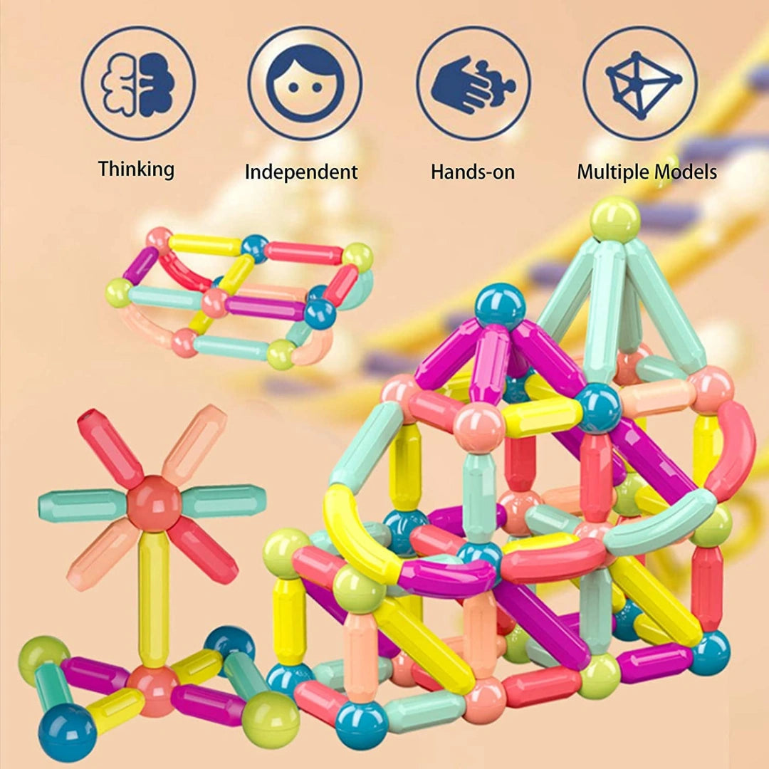 Magnetic Sticks Building Blocks For Children