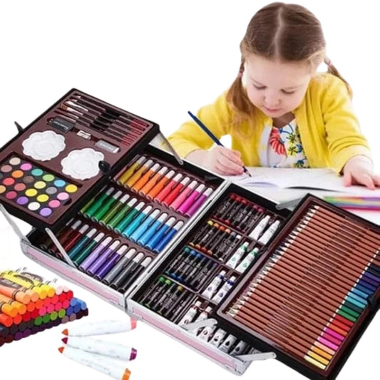 145-Piece Artist Drawing Pen & Color Set