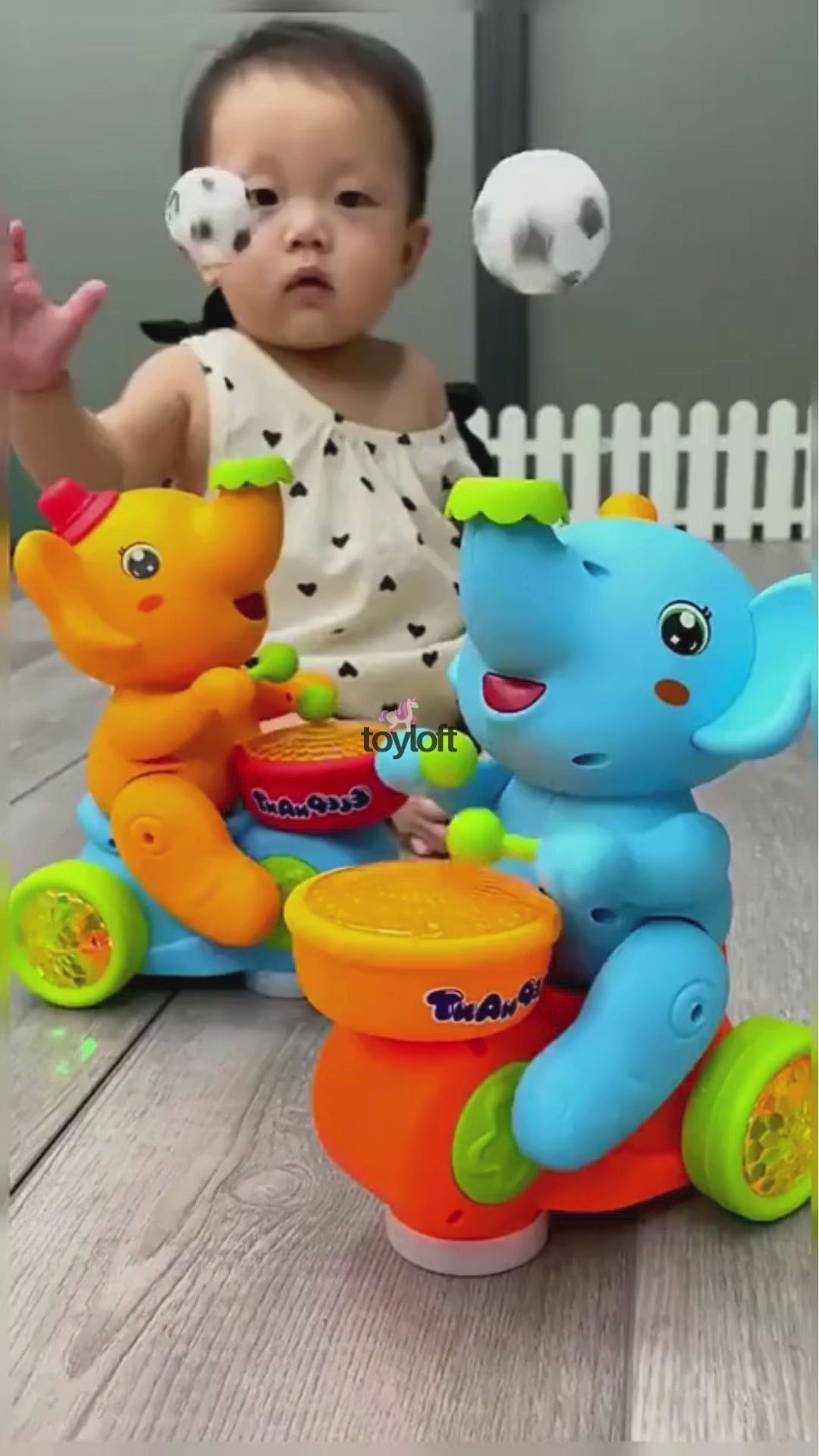 Dancing & Playful Elephant Toy For Kids